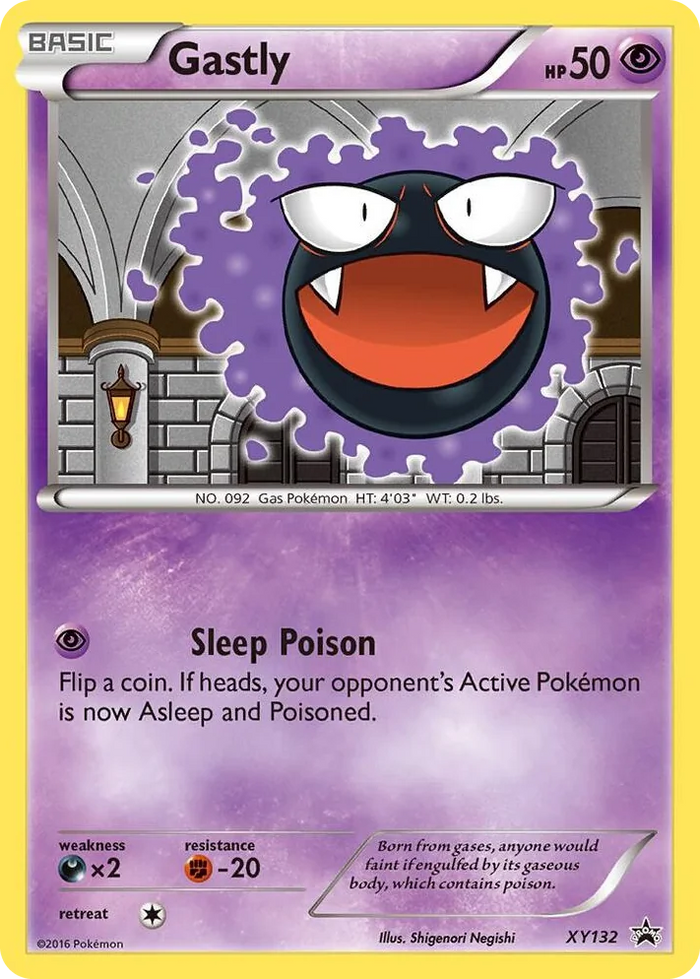 XY132 Gastly Promo XY Promos
