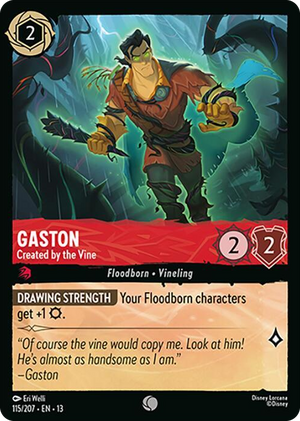 0115 Gaston - Created by the Vine Common Attack of the Vine!