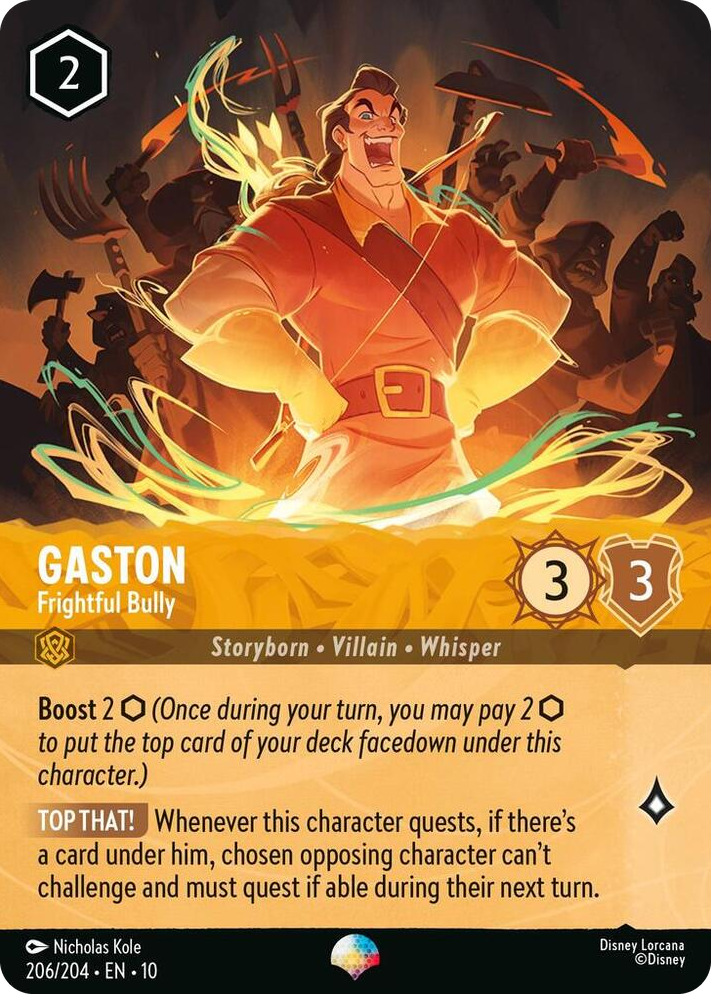 0206 Gaston - Frightful Bully (Epic) Epic Whispers in the Well