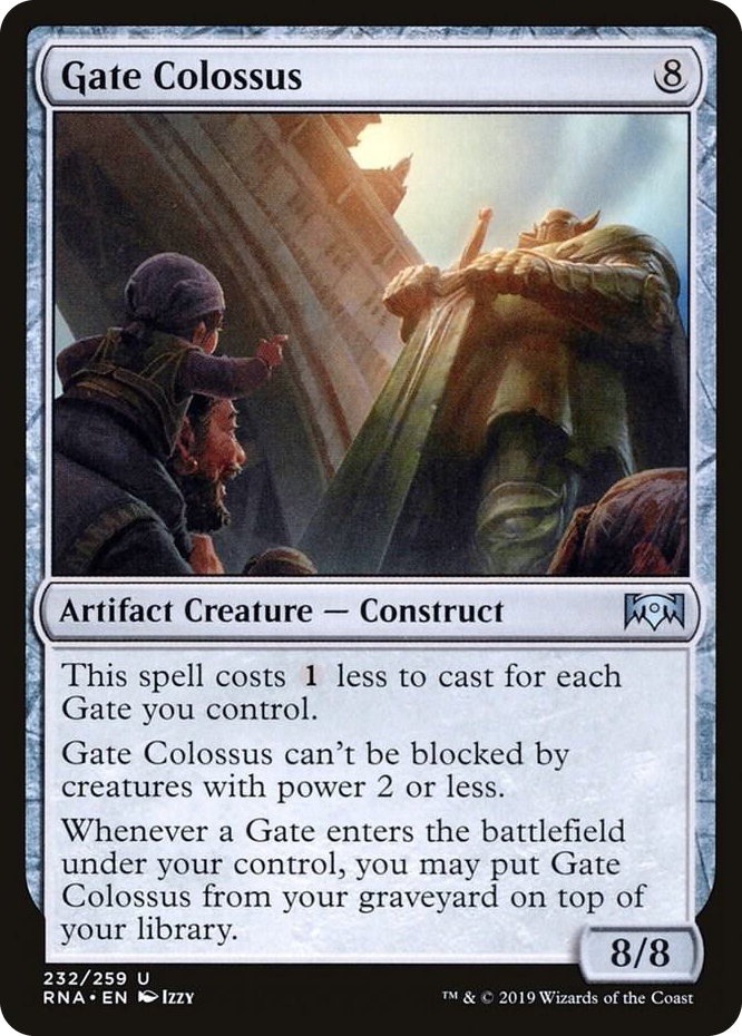 0232 Gate Colossus U Ravnica Allegiance