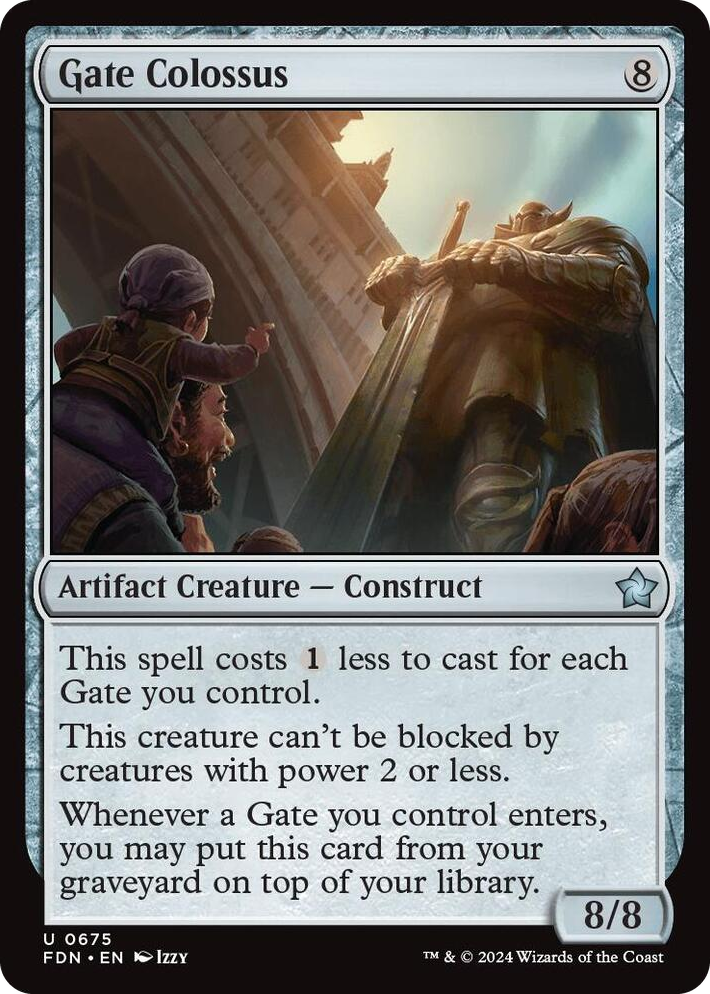 0675 Gate Colossus U Foundations