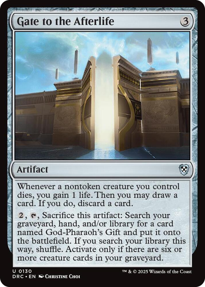 0130 Gate to the Afterlife U Commander: Aetherdrift