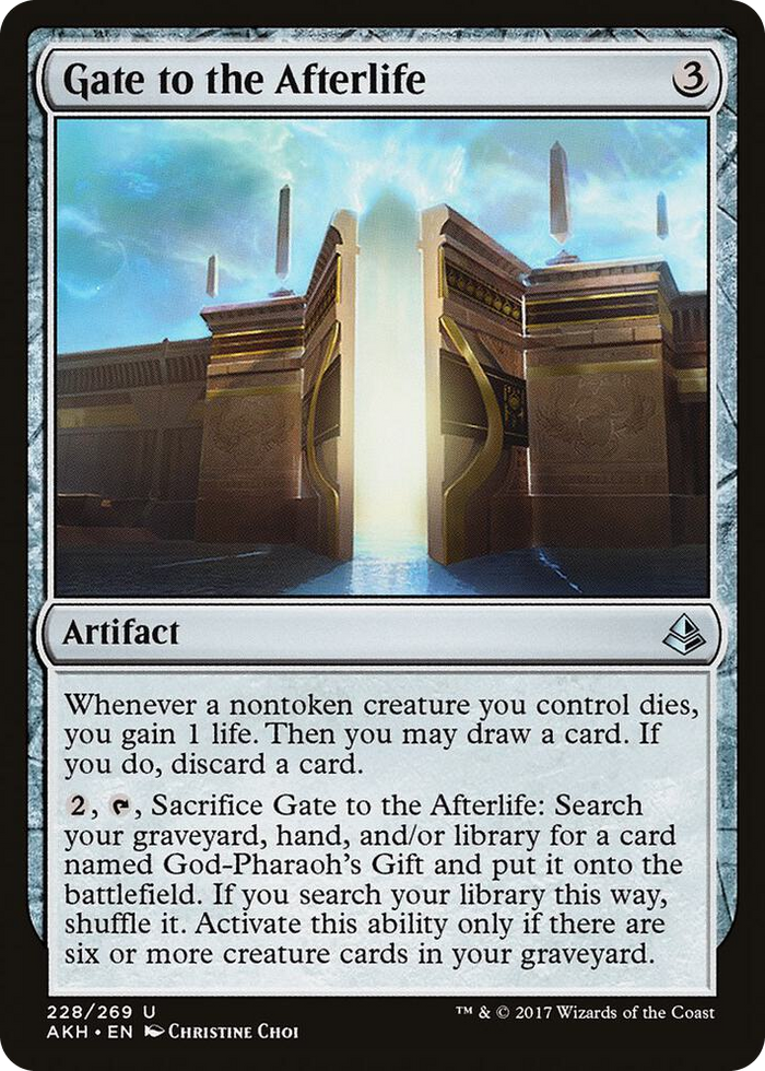 Gate to the Afterlife #228 U - Amonkhet Pokemon card