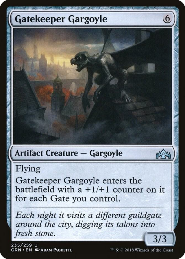 0235 Gatekeeper Gargoyle U Guilds of Ravnica