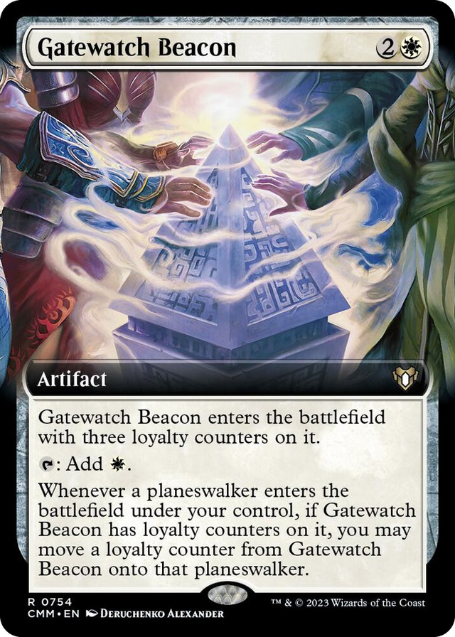 0754 Gatewatch Beacon (Extended Art) R Commander Masters