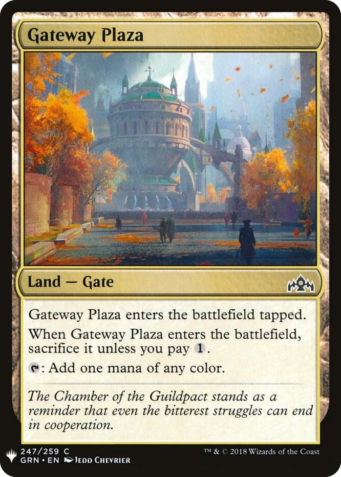 Gateway Plaza #247 C - The List Reprints Pokemon card