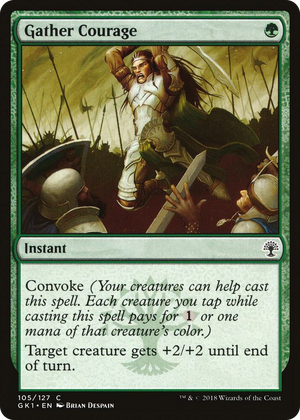 0105 Gather Courage C Guilds of Ravnica: Guild Kits