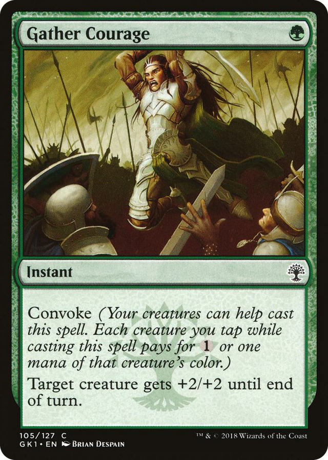 0105 Gather Courage C Guilds of Ravnica: Guild Kits