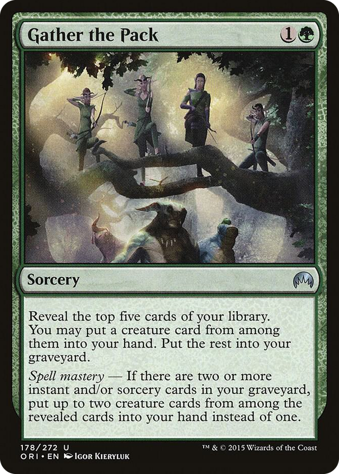 0178 Gather the Pack U Magic Origins