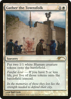0008 Gather the Townsfolk P WPN & Gateway Promos