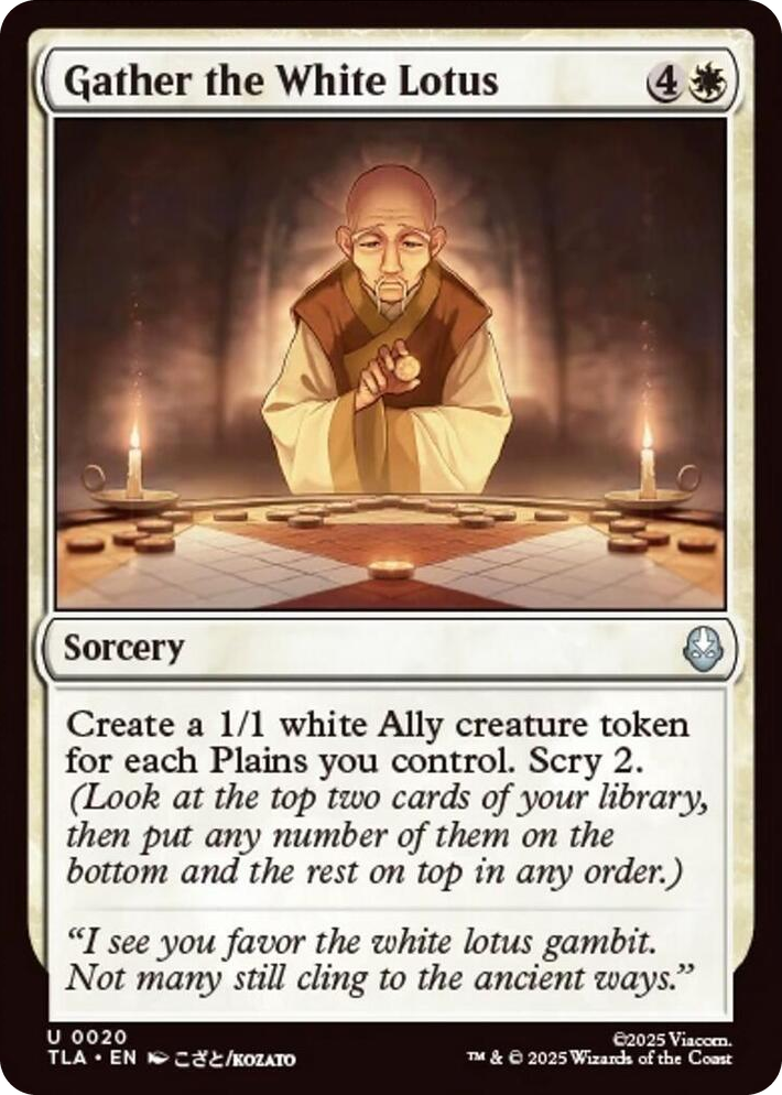 0020 Gather the White Lotus U The Last Airbender