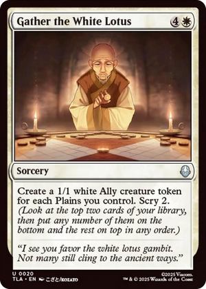 0020 Gather the White Lotus U The Last Airbender