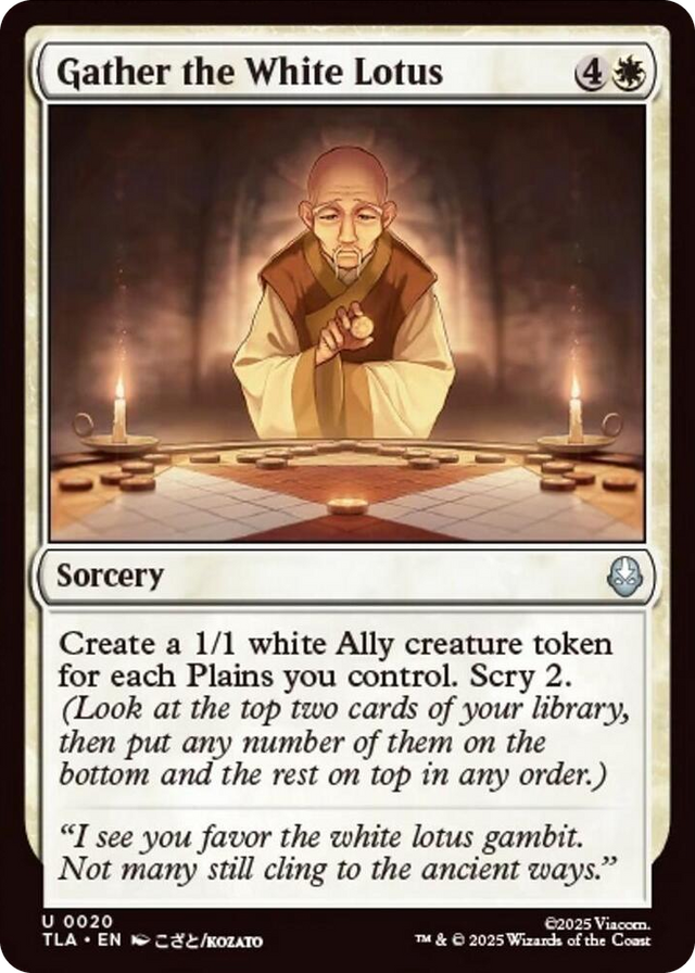 0020 Gather the White Lotus U The Last Airbender