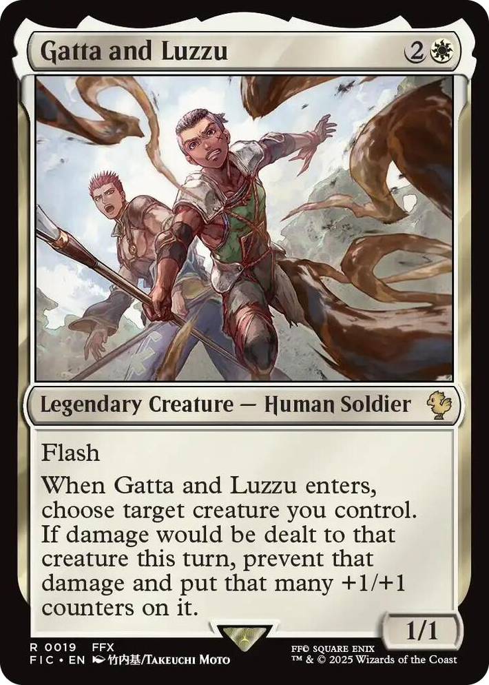 0019 Gatta and Luzzu R Commander: FINAL FANTASY