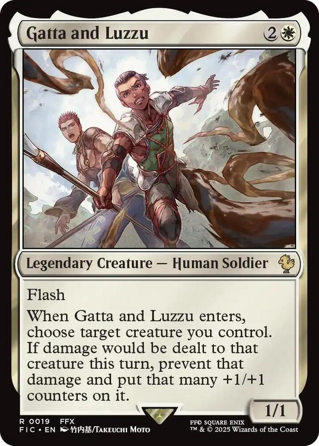 0019 Gatta and Luzzu R Commander: FINAL FANTASY