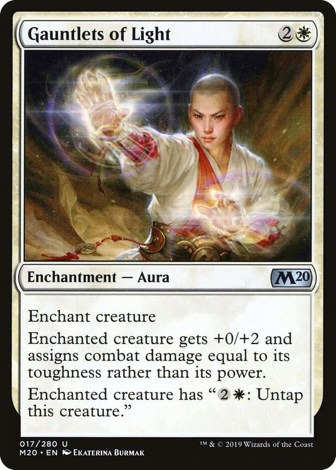 0017 Gauntlets of Light U Core Set 2020