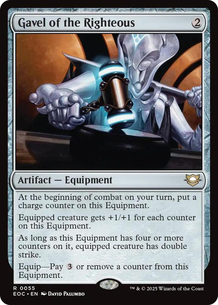 0055 Gavel of the Righteous R Commander: Edge of Eternities
