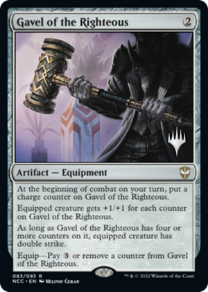 0083 Gavel of the Righteous R Promo Pack: Streets of New Capenna