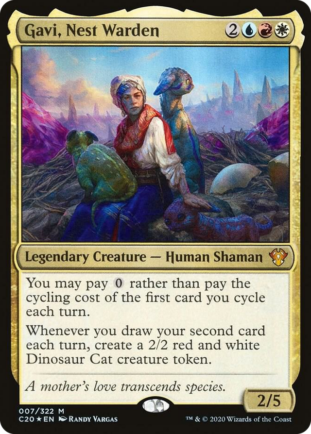 0007 Gavi, Nest Warden M Commander 2020