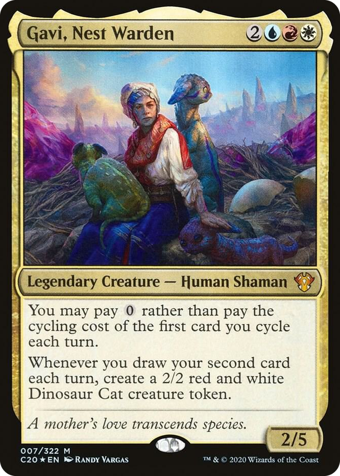 0007 Gavi, Nest Warden M Commander 2020