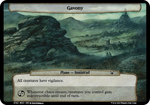 0142 Gavony T Planechase: March of the Machine