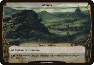 0015 Gavony (Planechase 2012) S Oversize Cards