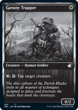 0022 Gavony Trapper C Innistrad: Double Feature