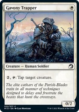 0022 Gavony Trapper C Innistrad: Midnight Hunt