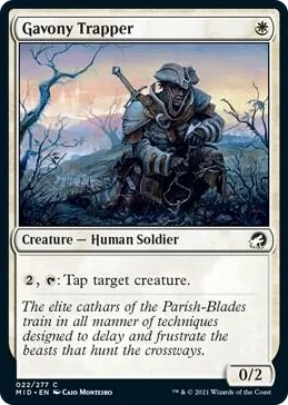 0022 Gavony Trapper C Innistrad: Midnight Hunt