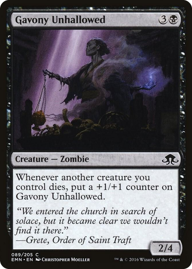 0089 Gavony Unhallowed C Eldritch Moon