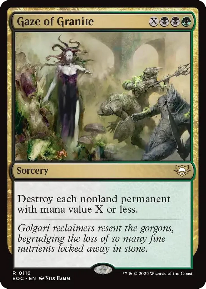 0116 Gaze of Granite R Commander: Edge of Eternities