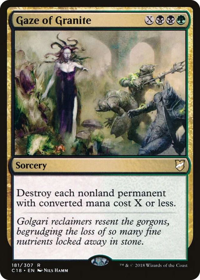 0181 Gaze of Granite R Commander 2018