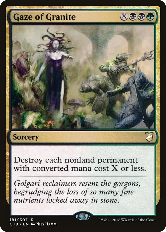 0181 Gaze of Granite R Commander 2018