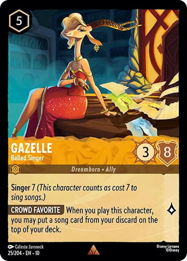 0025 Gazelle - Ballad Singer Rare Whispers in the Well