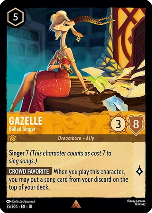 0025 Gazelle - Ballad Singer Rare Whispers in the Well