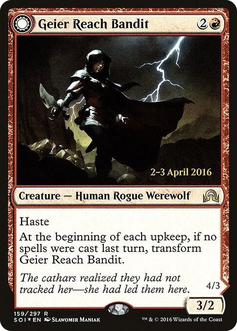 Geier Reach Bandit #159 R - Prerelease Cards Pokemon card
