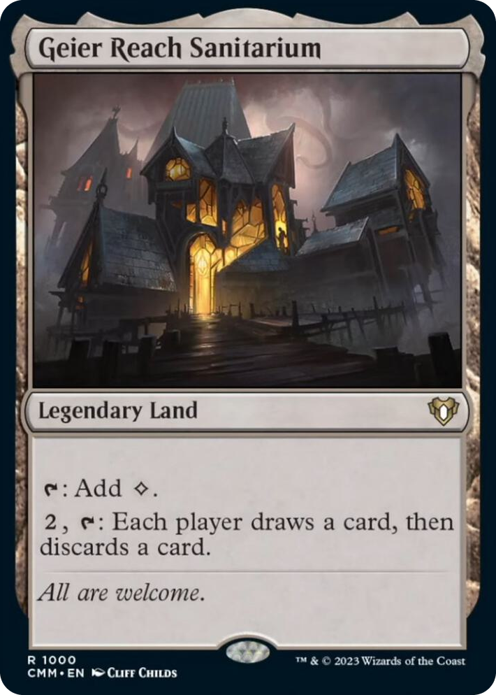 1000 Geier Reach Sanitarium R Commander Masters