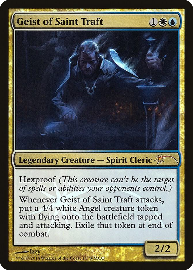 Geist of Saint Traft #1 M - WMCQ Promo Cards Pokemon card