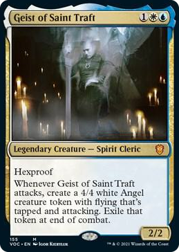 0155 Geist of Saint Traft M Commander: Innistrad: Crimson Vow