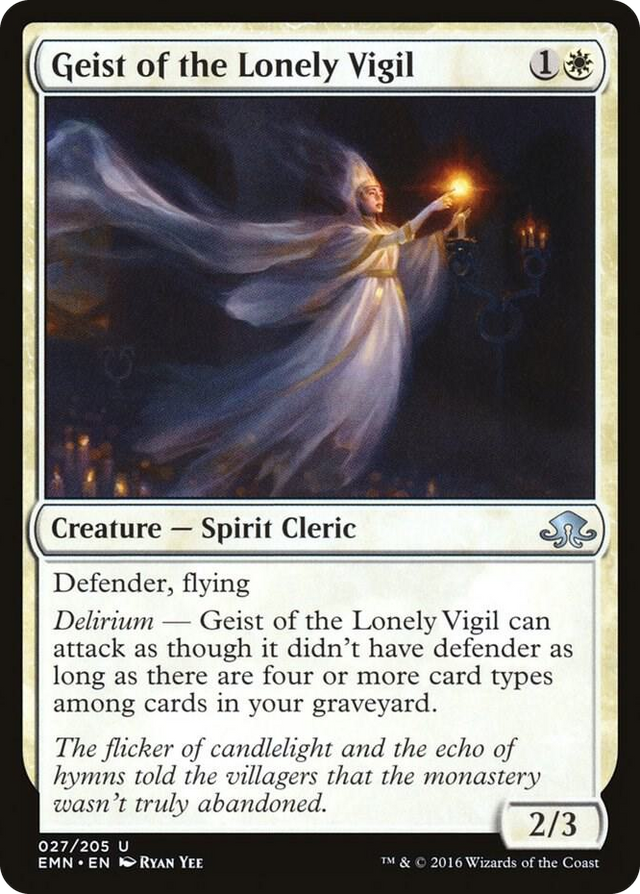 0027 Geist of the Lonely Vigil U Eldritch Moon