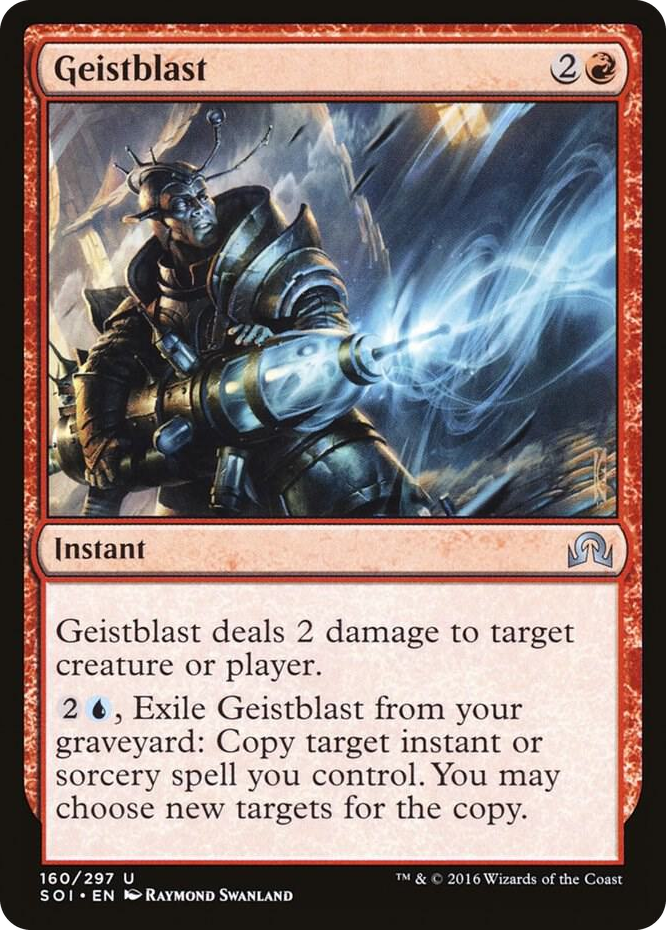 Geistblast #160 U - Shadows over Innistrad Pokemon card