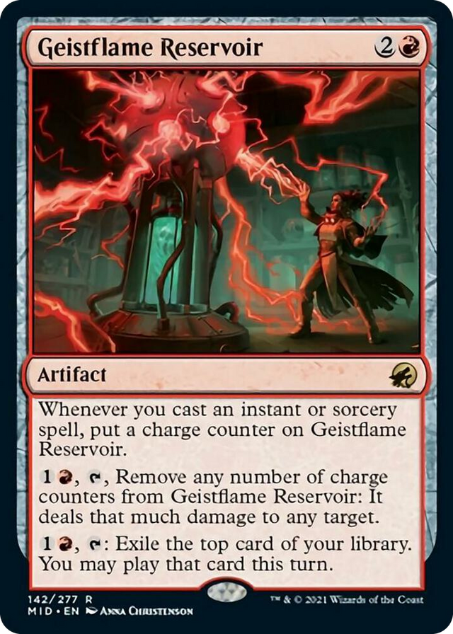 0142 Geistflame Reservoir R Innistrad: Midnight Hunt