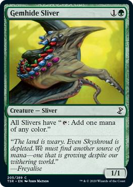 0205 Gemhide Sliver C Time Spiral: Remastered