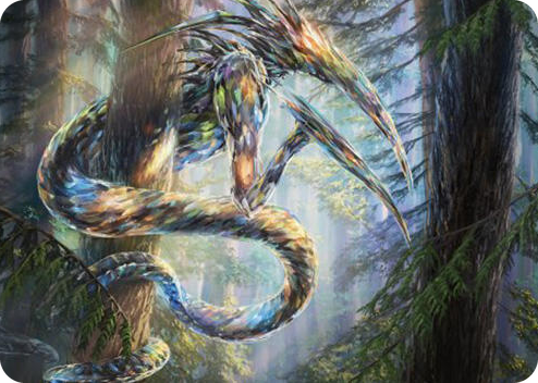 0080 Gemhide Sliver Art Card S Art Series: Commander Masters