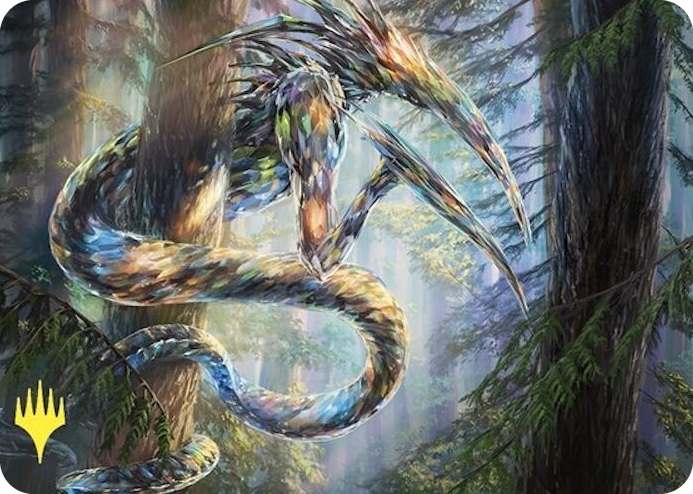 0080 Gemhide Sliver Art Card (Gold-Stamped) S Art Series: Commander Masters