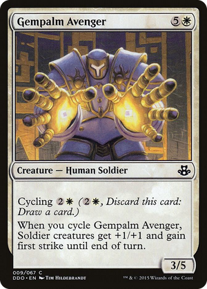 0009 Gempalm Avenger C Duel Decks: Elspeth vs. Kiora