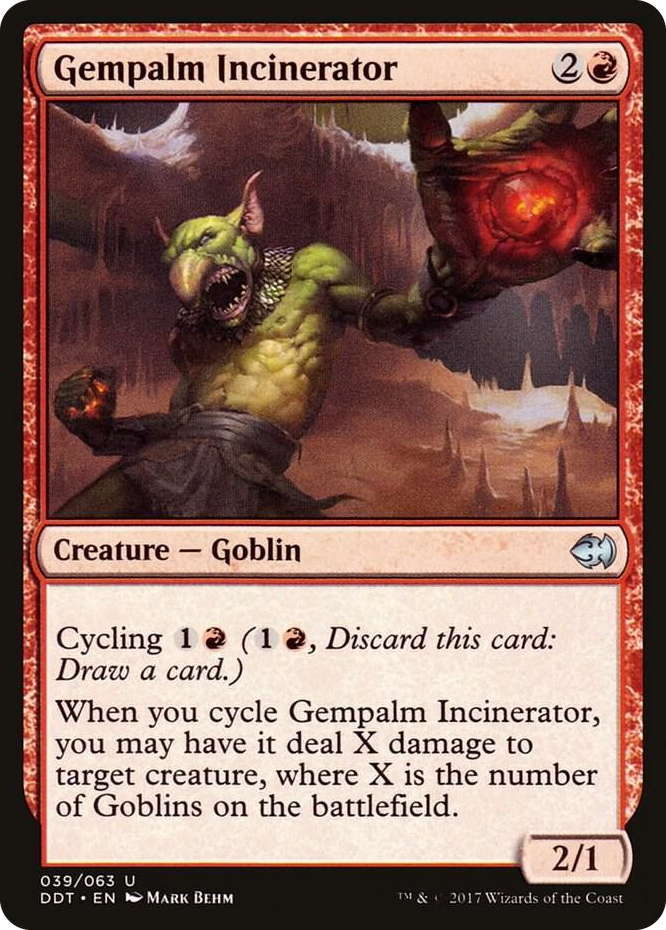 0039 Gempalm Incinerator U Duel Decks: Merfolk vs. Goblins