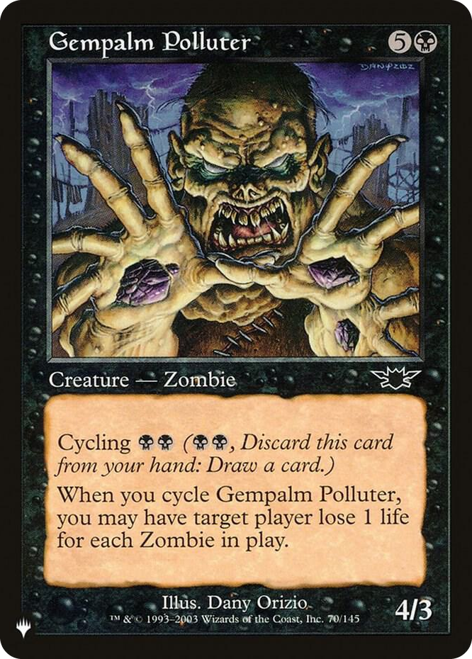 Gempalm Polluter #70 C - The List Reprints Pokemon card