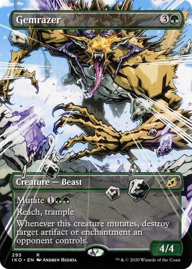 0295 Gemrazer (Showcase) R Lair of Behemoths
