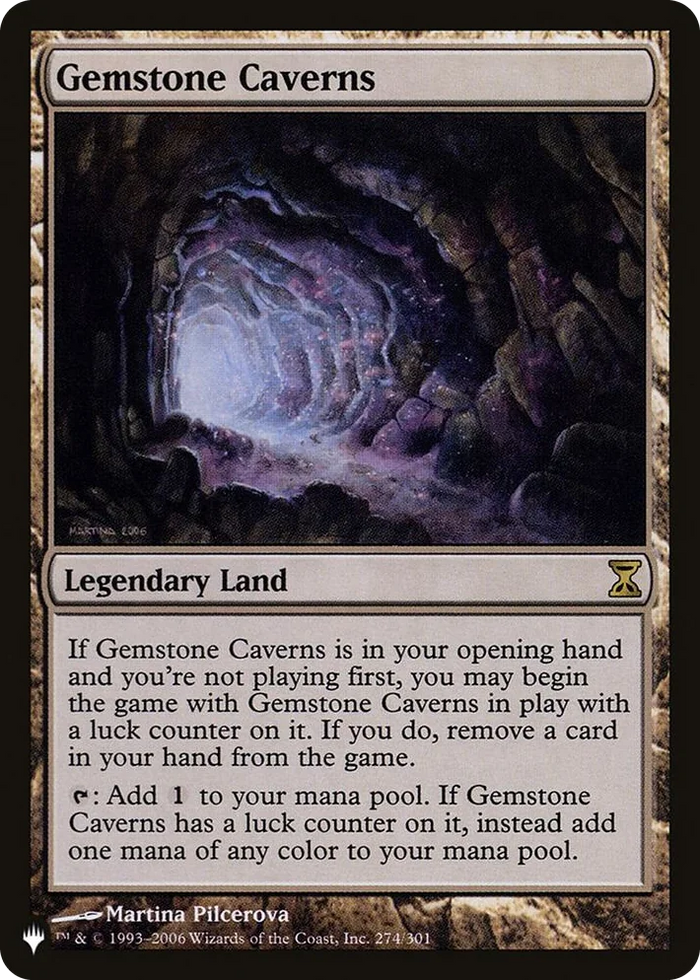 0274 Gemstone Caverns R The List Reprints